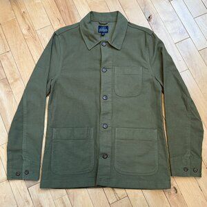 J Crew Men's Twill Chore Jacket NWT Green